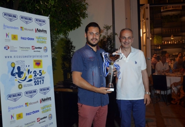 To Περιστέρι κατέκτησε το 1ο Nicosia International Waterpolo Cup